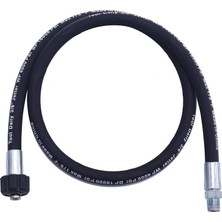 Odea Tr Basınçlı Yıkama Kırbaç Hortumu, Hortum Makarası Bağlantı Hortumu, Basınçlı Yıkama Için, 4 Ft (3/8 Npt Katı + M22 Dişi)