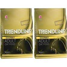 Odea Tr Renkli Taneli Yetişkin Kedi Maması 1 kg (2 Paketi)