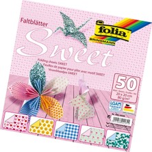 Odea Tr 491/2020 Origami Kağıdı 20X20CM 50 Yaprak, 20X20CM 50 Yaprak