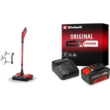 Odea Tr Te-Fs 18 Li-Solo, Akülü Süpürge + Einhell 18V 4,0 Ah Pxc Starter Kit, Akü & Şarj Cihazı