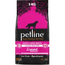Odea Tr Legend Kuru Köpek Maması, Kuzu Etli, Düşük Tahıllı, Yüksek Proteinli, Yetişkin Köpek Mama, Büyük Taneli, 3kg