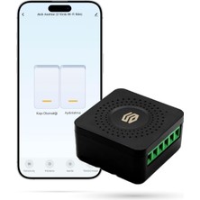 Odea Tr Şımart Akıllı Mini Anahtar, 2 Yönlü Wi-Fi, Zamanlama ve Uzaktan Kontrol
