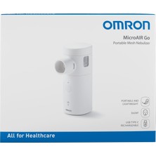 Odea Tr NE-U300 Microair Go Taşınabilir Mesh Nebülizatör, Beyaz
