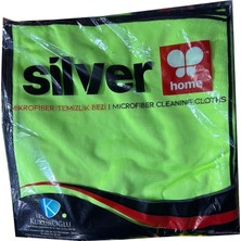 Odea Tr Silver Home Mikrofiber Bez Temizlik Toz Cam Bezi - 40 x 40 Cm. - 20 Adet