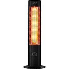 Odea Tr Vals Nero Standart Th 18 Cfmb 1800W Karbon Dikey Infrared Isıtıcı
