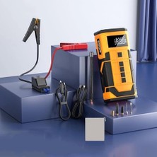 Odea Tr Kablosuz Şarjlı Taşınabilir Araç Akü Start 8000 Mah 14.8V Powerbank Destekli Oto Hava Kompresörü