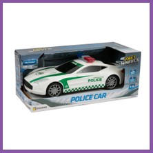 Bezos 1:16 Işıklı ve Sesli Polis Arabası Bzoshb