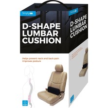Odea Tr D-Shape Bel Yastığı, Siyah, Tek Boyut