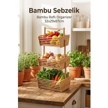 Odea Tr Bambu Sebzelik, Bambu Raflı Organizer 32 x 28