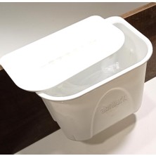 Odea Tr Çekmece ve Dolap Kapağına Takılabilen Kapaklı Çöp Kovası En Pratik 6 Litre Çöp Kovası Çöp Kutusu