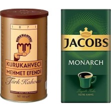 Odea Tr Mehmet Efendi Türk Kahvesi 500 gr + Jacobs Monarch Filtre Kahve 500 gr