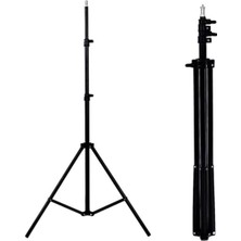 Odea Tr Adaptörlü 3 Ayaklı Tripod Işık Ayağı Projeksiyon Sunset Ring Halka 2.1 Metre