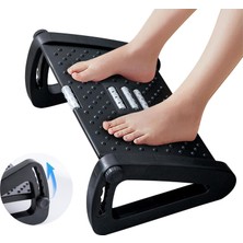 Odea Tr Masa Altı Ayak Dayanağı, Ergonomik Ayak Desteği, Çalışma Masası Altı Için, 6 Ayarlanabilir Yüksekliğe Sahip Oyun Ayak Taburesi, Manuel Ayak Masajı Silindirleri, Ev ve Ofis Kullanımı, Hediye
