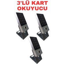 Odea Tr SR-212 Em Parmak Izi Kart Okuyucu 125 Khz Dokunmatik Şifreli Biyometrik Geçiş Kontrol Sistemi 10000 Kullanıcı 3 Adet