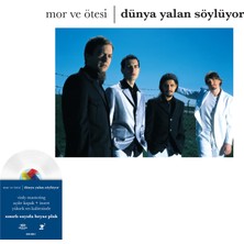 Teknopal Mor ve Ötesi / Dünya Yalan Söylüyor (Beyaz Lp)(Plak) Fenomen Albüm Şimdi Beyaz Lp)