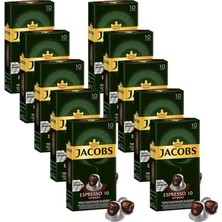 Odea Tr Espresso 10 Intenso Kapsül Kahve 10 x 10 Paket (100 Adet) Nespresso Uyumlu