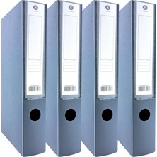 Odea Tr Sarbag Sert Plastik Arşiv Kutusu 24X32X6 cm 4 Adet (Gri)