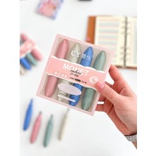Odea Tr Monet Renkler 4'lü Pastel Renkli Yumuşak Uçlu Marker Kalem Seti/fosforlu Kalem/keçeli Kalem/highlighter/işaretleme Kalemi