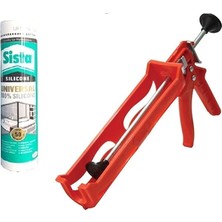 Odea Tr Şeffaf Silikon 280 ml + Silikon Tabancası