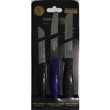 Odea Tr Solingen Paslanmaz Çelik Micro Tırtıklı Sebze Meyve Bıçağı 3 Lü Set