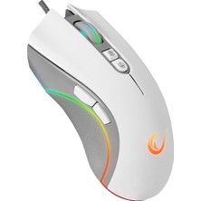Odea Tr SMX-R22 Phoenix 7 Tuşlu Rgb Mouse Beyaz 7200 Dpı Gaming Mouse Oyuncu Mouse