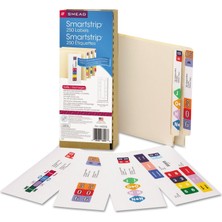 Odea Tr Smartstrip Etiketleri, Dolum Paketi, Uç Sekme Etiketleri, Mürekkep Püskürtmeli Yazıcı (66006)