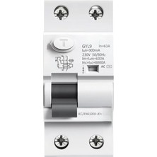 Odea Tr Elektromanyetik Kaçak Akım Koruma Şalteri Tip Ac Elcb 2 Kutuplu 25A 40A 63A 80A 100A Rcd 30MA 100MA, 300MA, 2p 40A
