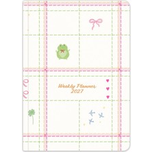 Odea Tr 2027 Yılı A5 Haftalık Ajanda 15X21 cm - 12 Aylık