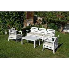 Odea Tr SY-2493 Solemare 3'lü Bahçe Oturma Grubu Koltuk Takımı
