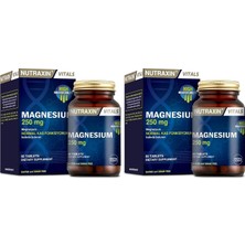 Odea Tr Vitals Magnesium 250 Mg 60 Tablet Takviye Edici Gıda (2 Paketi)