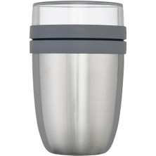 Odea Tr Insulated Lunch Pot Ellipse Yalıtımlı Saklama Kabı 500 Ml-Natural Brushed