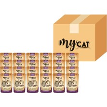 Odea Tr Original Mycat Somonlu (Kısırlaştırılmış) Sterilised Pouch Yaş Mama 85GR 24'lü 4023
