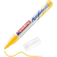 Odea Tr 5100 Akrilik Markör Orta - Sarı - 1 Su Geçirmez Akrilik Markör - Yuvarlak Uçlu 2-3 mm