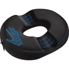 Odea Tr Kuyruk Kemiği Ağrısı ve Hemoroid Için Donut Yastığı, Kaymaz Donut Yastığı, Hemoroit, Cerrahi ve Doğum Sonrası Rahatsızlığı Gidermeye Yardımcı Olur, Her Iki Ev Ofis Koltuğu Için Koltuk Minderleri Iç