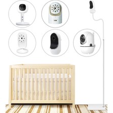 Odea Tr Bebek Monitörü Zemin Standı Bebek Optik ile Uyumlu, Nanit Pro, Owlet Cam/cam 2 Bebek Monitörü, Ayarlanabilir Yükseklik 67 Inç, 1/4 Dişli Bağlantılı Kameralar Için De Uygundur, Evrensel Bebek Kamera