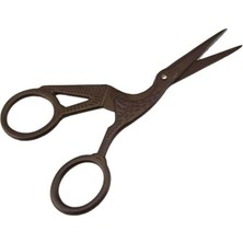 Odea Tr Metal Makas Sade Süslenmemiş Kuğu Modeli Söz Nişan Makası Bakır