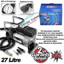 Odea Tr Metal Hava Kompresörü 12 Volt Çelik Gövde