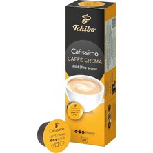 Odea Tr Cafissimo Kahve Caffè Crema Yumuşak Kahve Kapsülleri, 10 Adet (Kahve, Yumuşak Aromalı Yumuşak), Sürdürülebilir ve Adil Ticaret