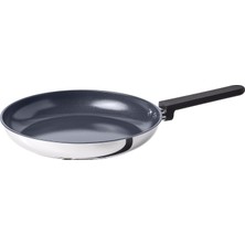 Odea Tr Mıddagsmat Kızartma Tavası, Yapışmaz Kaplama-Paslanmaz Çelik Yapışmaz Kaplama-Paslanmaz Çelik 28 cm