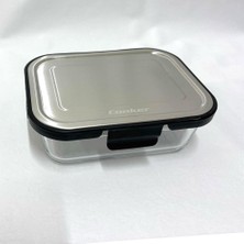 Odea Tr CKR3488 Cam Saklama Kabı 1000 ml Siyah