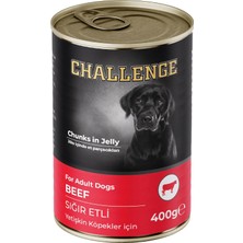 Odea Tr Sığır Etli (Biftekli) Yetişkin Köpek Konservesi, Jöle Içinde Et Parçacıklı Tam Yaş Köpek Maması, 400 gr