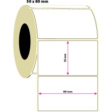 Odea Tr 50X80 Termal Etiket 5 Rulo (5000 Adet)