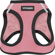 Odea Tr Voyager Step-In Air Köpek Tasması, Her Havada Kullanılabilen File, Yansıtıcı, Küçük, Orta Boy Köpekler, Kediler Için Çekme Yapmayan Tasma, Kanca ve Halka Bağlantı Elemanı ile Güvenli, Toka, Çift