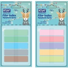 Odea Tr Yapışkanlı Şeffaf Pop-Up Film Index 10 Renk x 30 Yaprak 12X45MM 5962079819461