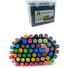 Odea Tr Südor Mona Lisa Touchblack Çift Uçlu Artist Marker 60 Renk