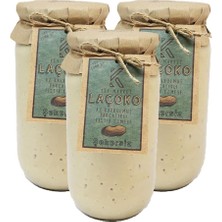 Odea Tr Laçoko 3 kg Şekersiz, Katkısız, Glutensiz, Vegan, Doğal Az Kavrulmuş (Çiğ) Parçacıklı (Extra Crunchy) Yer Fıstığı Ezmesi (3 Kg)