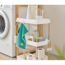 Odea Tr Eşya Saklama Arabası, 3 Kat, Tek Ebat