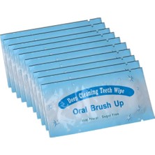 Odea Tr Impressive Smile 100 Adet Derin Temizleme Parmak Diş Fırçası Diş Temizleme Beyazlatma Mendili Oral Fırçalar Için Nane Aroması
