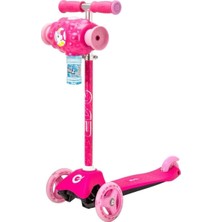 Odea Tr 3 Tekerlekli Unicorn Bubblz Mini Cruiser Pembe Scooter