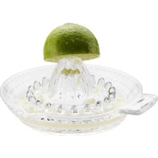 Odea Tr Jurado Cam Limon Sıkacağı, Portakal, Limon ve Misket Limonu Için Manuel Meyve Sıkacağı, Entegre Süzgeç, Damlatmayan Dökme Burnu, Bulaşık Makinesinde Yıkanabilir